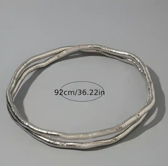 Cadena de Serpiente de Plata