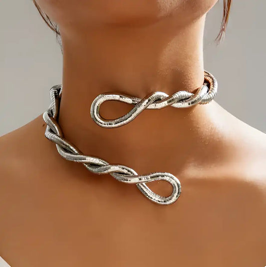 Cadena de Serpiente de Plata