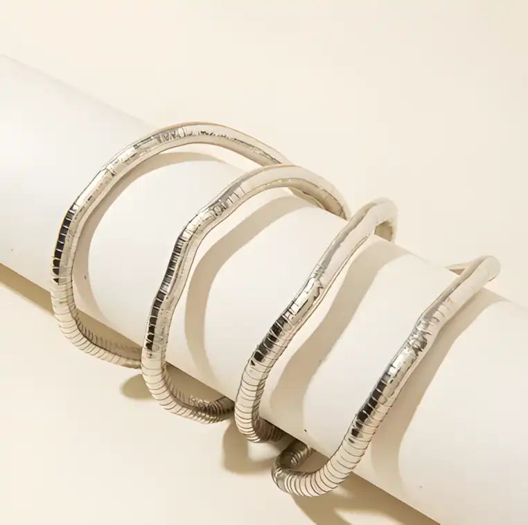 Cadena de Serpiente de Plata